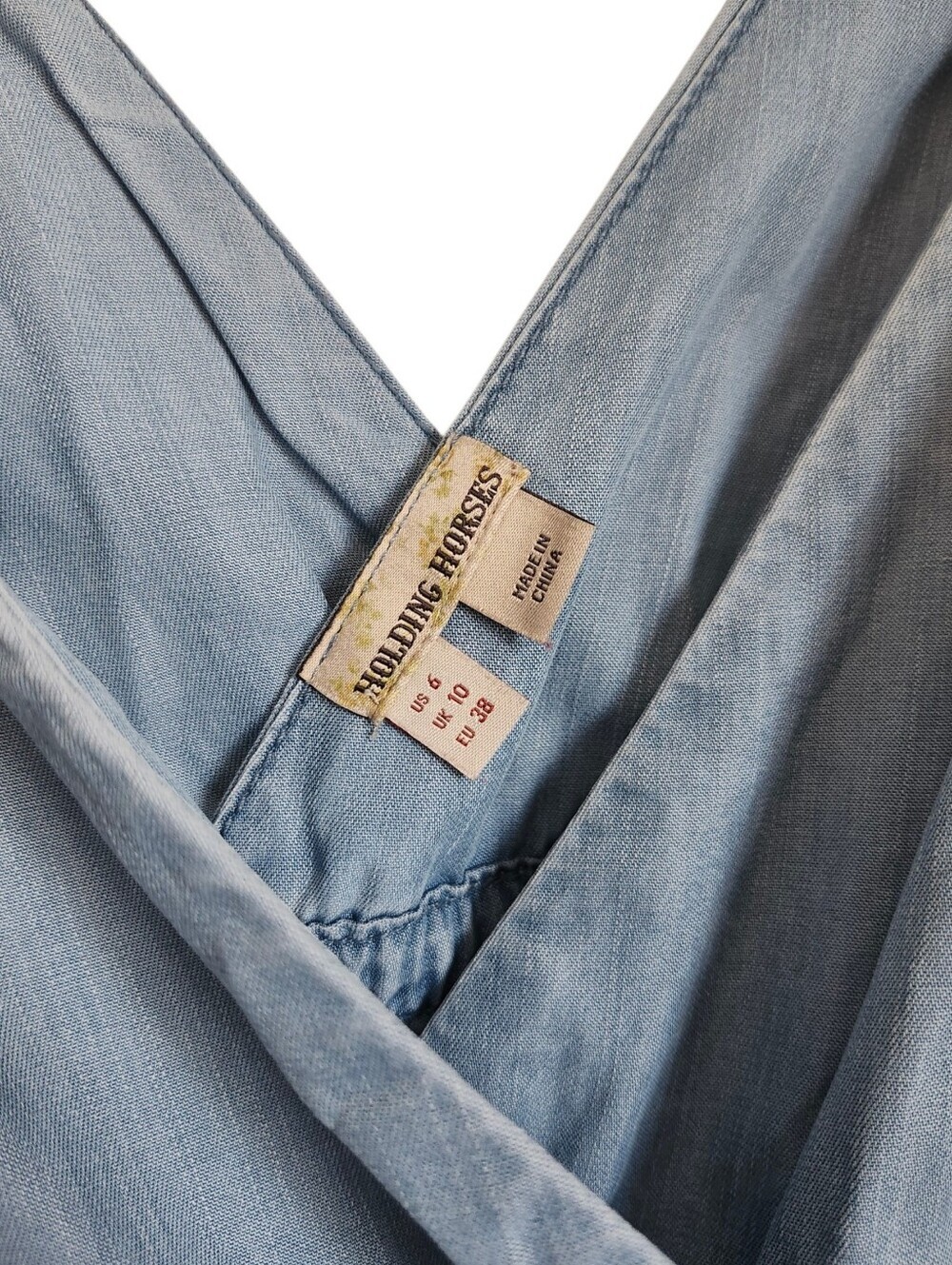 Holding Horses (Anthropologie Brand) Chambray Maxi Dress - Picture 5 of 6